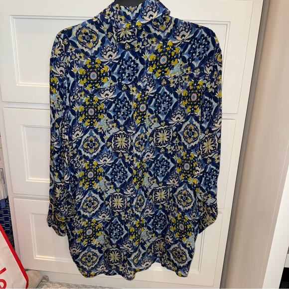 CHUFY Pia Capri Button-Down Shirt XS - Picture 7 of 12